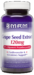 Grape Seed Extract (120mg 100 Vcap) Metabolic Response Modifiers